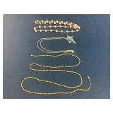 Jewelry Lot with Beaded Necklaces and Star Pendant
