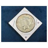 1923 Peace Dollar 90% Silver Coin