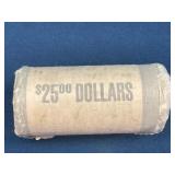 Roll of Susan B. Anthony Dollar Coins Worth $25