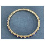 Gold-Tone Bracelet Marked 