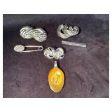 Vintage Metal Jewelry and Accessories