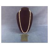 Multi-Colored Quartz Beaded Necklace with Drawstri