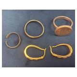 Sterling Silver Jewelry Lot - 16.7 Grams Total Wei