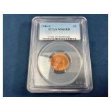1946-S Lincoln Wheat Cent Graded PCGS MS65RD