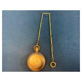 Boyne & Badger Charlotte NC Gold Pocket Watch with