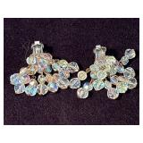 Aurora Borealis Crystal Beaded Clip-On shoe adornm