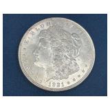 1921 Morgan Silver Dollar Coin