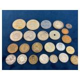 International Coins from Various Years and Countri