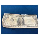 1963 US One Dollar Bill, Federal Reserve Note