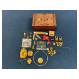 Miscellaneous Vintage Decorative Items and Carved