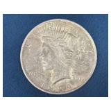 1924 Peace Silver Dollar Coin in Circulated Condit