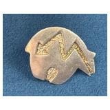 Handcrafted Jackson Metal Pin with Arrow Design