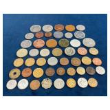 World Coin Collection Including 1951 Rhodesia, 196