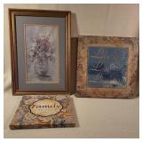 Three Decorative Pictures