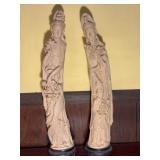 Chinese Carved Ivory Figures