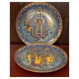 Gloria Fine Porcelain 24K Gold Egyptian Art 7