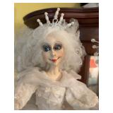 Two Fairy Folk Dolls, Largest 23 Inches