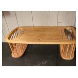 Wooden Lap Desk with Magazine Racks