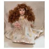 Seymour Mann 18" Porcelain Doll, Taiwan