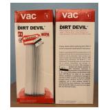 Dirt Devil F1 HEPA Filter Cartridges