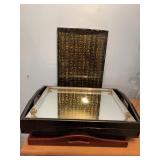 Decorative Serving Tray Lot