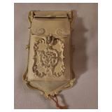 Decorative Cast Iron Wall-Mount Mailbox