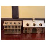 Metal Lighted House and Barn Decor