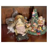 Christmas Decor Lot: Fitz and Floyd, DEMDACO,