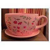 Belavi Ceramic Oversized Teacup Planter