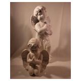Glazed Ceramic Angel Figurines