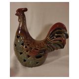Ceramic Rooster Lantern