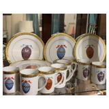 Gold Buffet Royal Gallery 31-Piece Porcelain