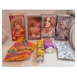Hair Color Kits and Toiletries Lot
