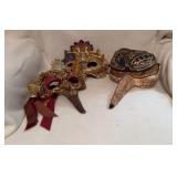 Katherineï¿½s Collection Venetian Masks, 3pcs