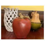 Decorative Ceramic and Glass Tabletop Lot