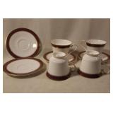 Royal Doulton Martinique China Cups & Saucers