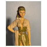 Hand-Painted Art Deco Style Lady Figurine