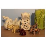 Elephant Figurine Collection