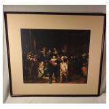 Framed Print of Rembrandt