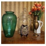Decorative Vases and Containers Lot