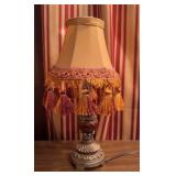 Decorative Table Lamp With Tassel Shade