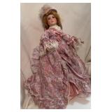 Porcelain Victorian-Style Doll, 20