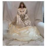 Princess Sarah Bride Doll, 20" Tall with 54"