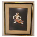 Original Framed Artwork of Mythical Figure