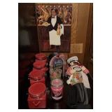 Retro Kitchen Decor Lot