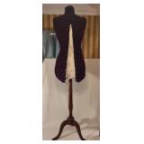 Dress Form with Plum Cover