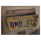 South Carolina Texas License Plates