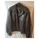 Reed Sportswear Brown Leather Jacket R46