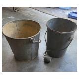 Galvanized Metal Utility Buckets