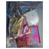 Large Collection Embroidered Linens & Textil